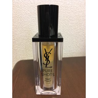 イヴサンローランボーテ(Yves Saint Laurent Beaute)の【美品】イブサンローラン　ピュアショットナイトセラム　30ml(美容液)