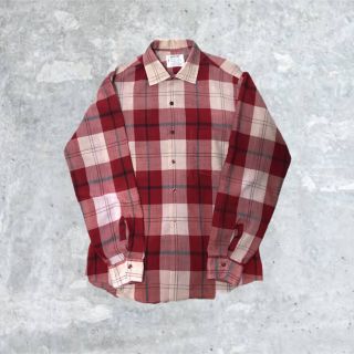 アロー(ARROW)の60's～ ARROW L/S シャツ vintage 古着(シャツ)