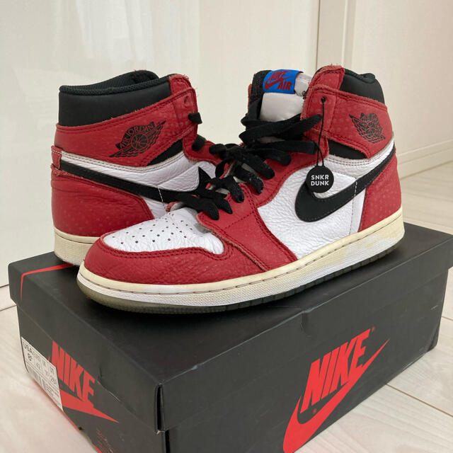 NIKE AIR JORDAN1 HIGH SPIDER-MAN 26.5㎝メンズ