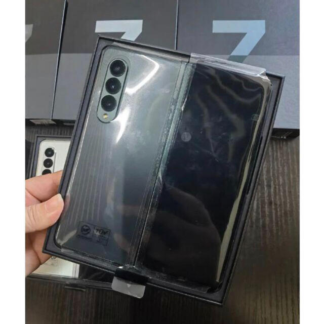 rT様専用Galaxy Z Fold 3 韓国版 12+512 青 スマートフォン本体