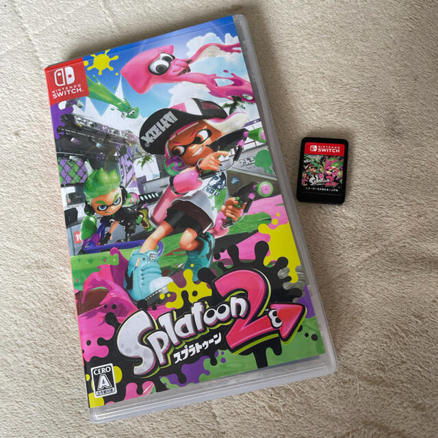 スプラトゥーン2 Switch エンタメ/ホビーのゲームソフト/ゲーム機本体(家庭用ゲームソフト)の商品写真