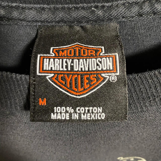 Harley Davidson(ハーレーダビッドソン)の90s 古着 ハーレーダビッドソン  Mexico製 バックプリント ゆるだぼ メンズのトップス(Tシャツ/カットソー(七分/長袖))の商品写真