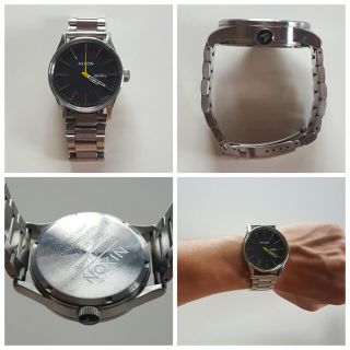 ニクソン(NIXON)のNIXON！シルバー 腕時計！(腕時計(アナログ))