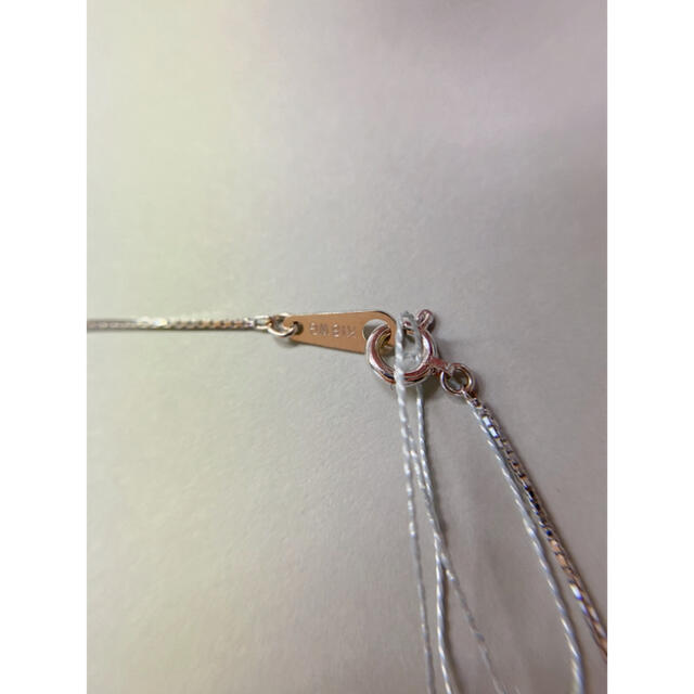 k18WG by kkショップ|ラクマ 天然ダイヤモンド、ルビーネックレスの通販 人気ショップ