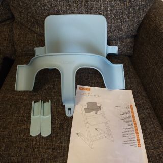 ストッケ(Stokke)のトリップトラップ　ベビーセット　アクアブルー　STOKKE　ストッケ(その他)