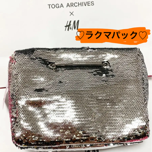 TOGA(トーガ)のH&M♡TOGA☆スパンコールハンドバッグ！！ レディースのバッグ(ハンドバッグ)の商品写真