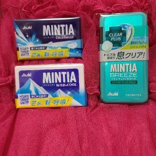 アサヒ(アサヒ)のミンティア　3種類(口臭防止/エチケット用品)