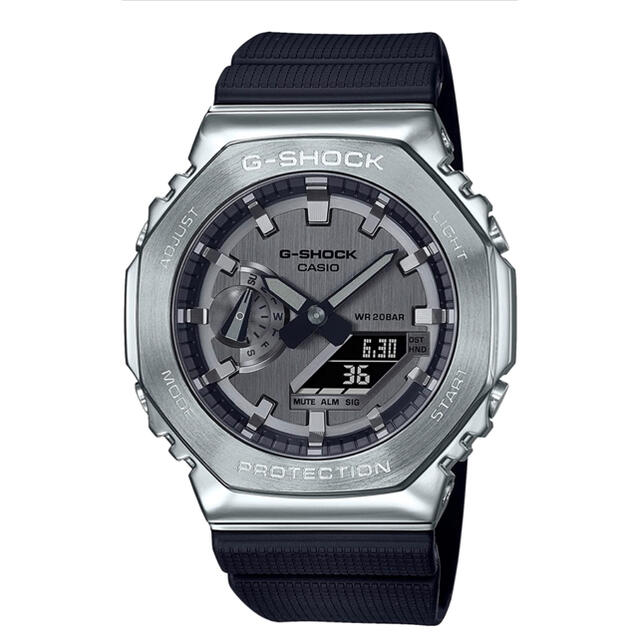 【楽天ランキング1位】 腕時計 ジーショック メタルカバード GM-2100-1AJF メンズ ブラック 腕時計(アナログ)