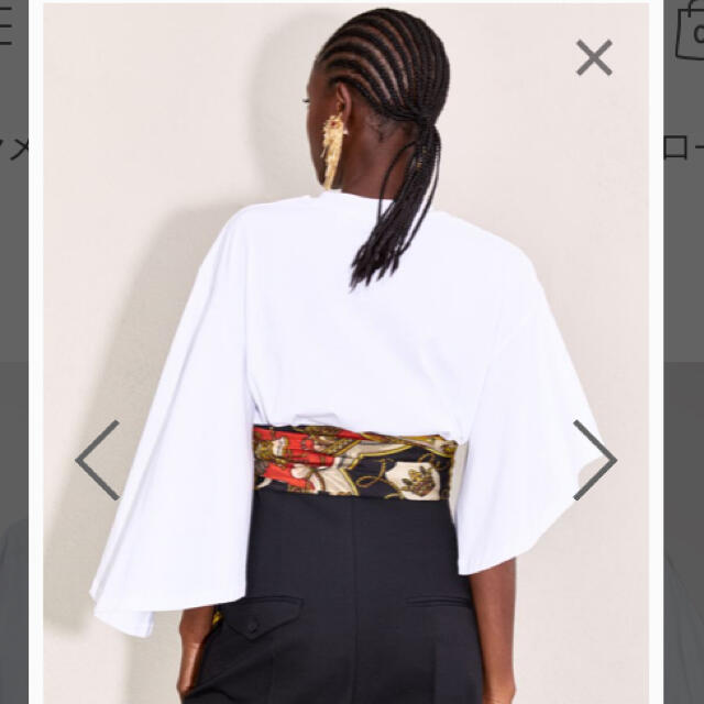 H&M - Toga Archives x H&M ドレープスリーブトップス Mの通販 by ...