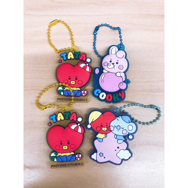 bt21 グミ ラバマス ラバーマスコット セット エンタメ/ホビーのおもちゃ/ぬいぐるみ(キャラクターグッズ)の商品写真