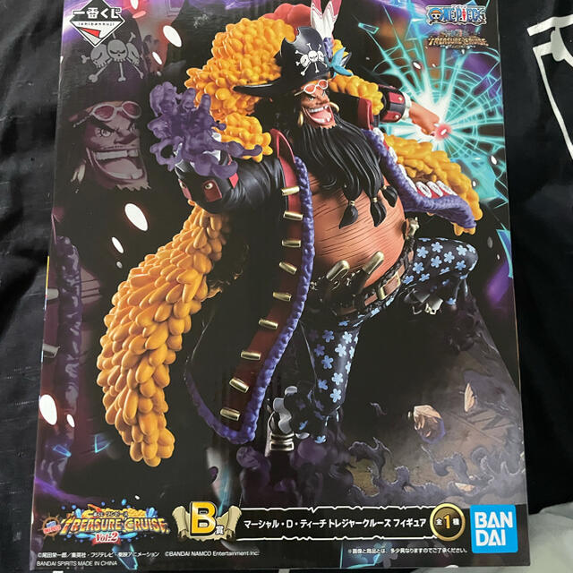 onepiece ワンピース　一番くじ　B賞　黒ひげキャラクターグッズ