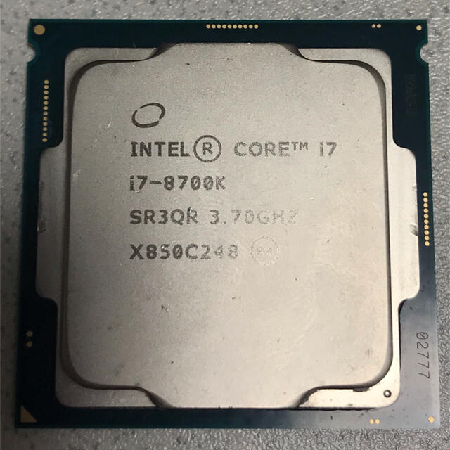 「新品未開封」Intel Core i7 8700K