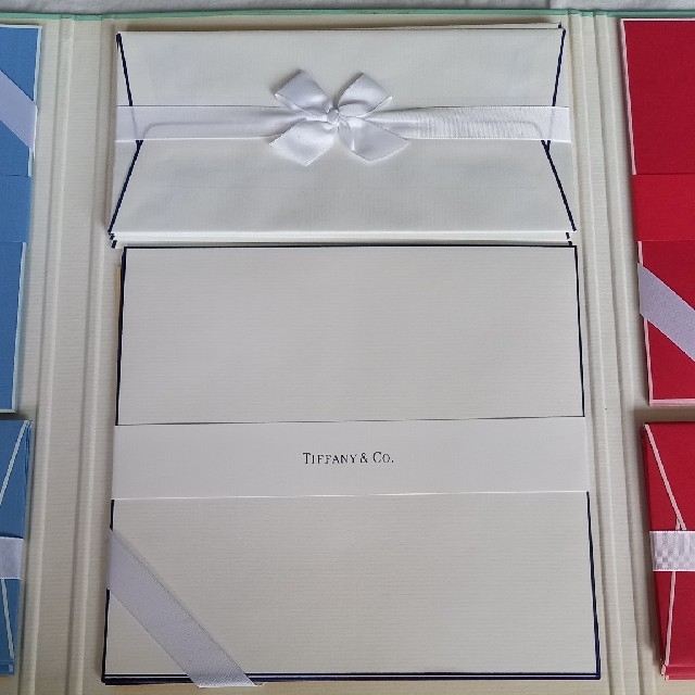 Tiffany & Co.(ティファニー)の【ティファニー】レターセット ハンドメイドの文具/ステーショナリー(カード/レター/ラッピング)の商品写真