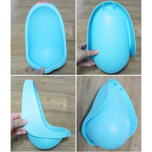 男の子用おまる トイレトレーニング 小便器 キッズ/ベビー/マタニティのおむつ/トイレ用品(ベビーおまる)の商品写真