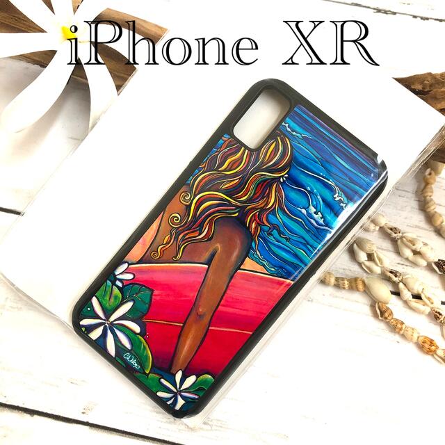 ハワイアン＊コリーンウィルコックス＊iPhone XR＊iPhoneスマホケース スマホ/家電/カメラのスマホアクセサリー(iPhoneケース)の商品写真