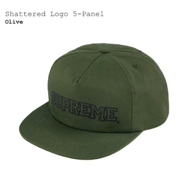 キャップシュプリーム　Shattered Logo 5-Panel