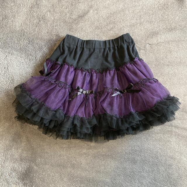 フリルスカート　120 キッズ/ベビー/マタニティのキッズ服女の子用(90cm~)(スカート)の商品写真