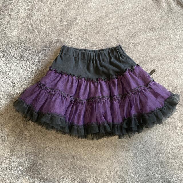 フリルスカート　120 キッズ/ベビー/マタニティのキッズ服女の子用(90cm~)(スカート)の商品写真