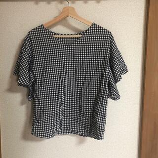 ジーユー(GU)の【M-Lサイズ】GU チェックシャツ(シャツ/ブラウス(半袖/袖なし))