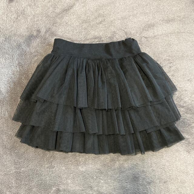 フリルスカート　120 キッズ/ベビー/マタニティのキッズ服女の子用(90cm~)(スカート)の商品写真