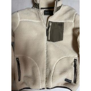 ビラボン(billabong)のビラボン　シープスキンボアジャケットMベージュ　パタゴニア　ノースフェイス(ブルゾン)