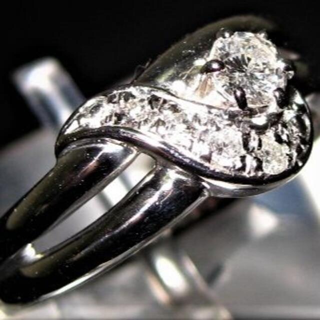 Pt850 7ヶ ファッション 0.22ctの通販 by ヨシコ's shop｜ラクマ プラチナ リング 指輪 ダイヤ 国産最安値
