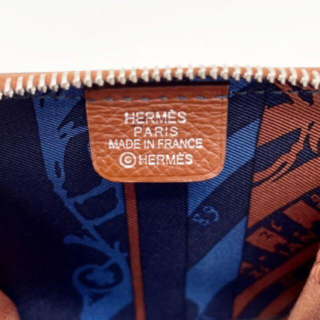 Hermes コインケース 茶系 5Q63の通販 by Espresso｜エルメスならラクマ - エルメス アザップコンパクト シルクイン 国産新作