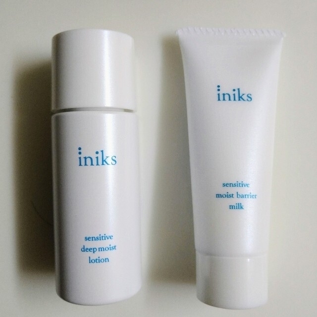 iniks(イニクス) Sensitive Lotion & Milk＋おまけ コスメ/美容のスキンケア/基礎化粧品(化粧水/ローション)の商品写真