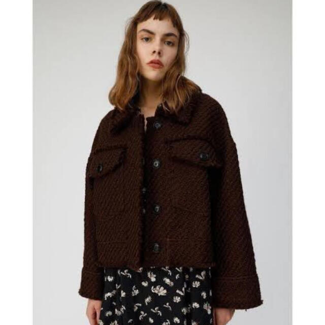 moussy(マウジー)のTWEED ジャケット レディースのジャケット/アウター(テーラードジャケット)の商品写真