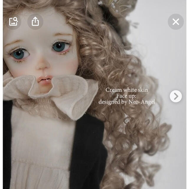 imda 4.3 Manon  white肌 公式メイク アイ付き