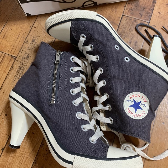 レア　CONVERSE コンバース　ヒールスニーカー