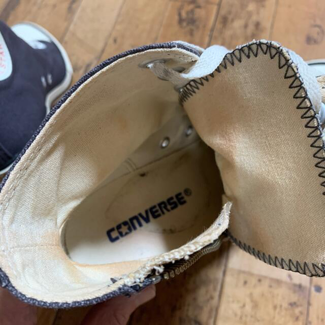 CONVERSE(コンバース)の箱なし  レア コンバース ヒール  スニーカー  チャコール レディースの靴/シューズ(スニーカー)の商品写真