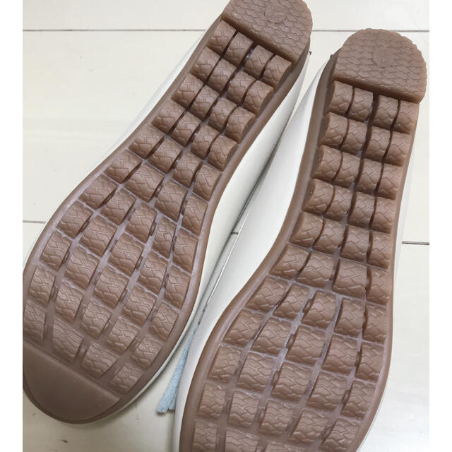 モカシン ホワイトベージュ レディースの靴/シューズ(スリッポン/モカシン)の商品写真