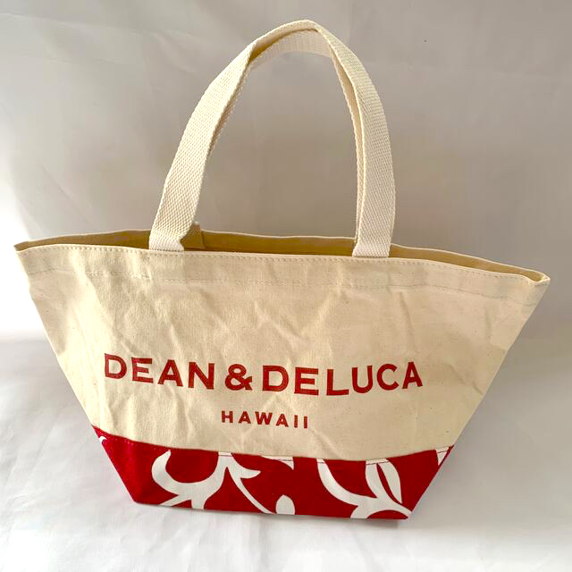 DEAN&DELUCA  HAWAII トートバック ハワイ限定 ハイビスカス柄