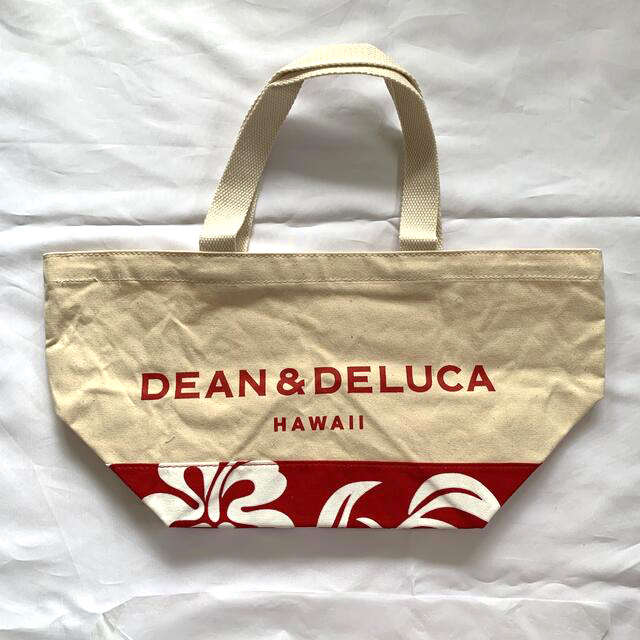 DEAN&DELUCA  HAWAII トートバック ハワイ限定 ハイビスカス柄