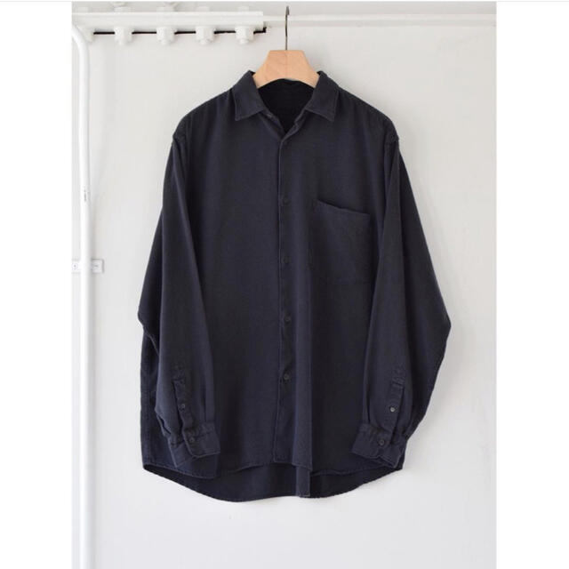 売り出し値下 新品タグ付き 21aw COMOLI シルクネルシャツ サイズ