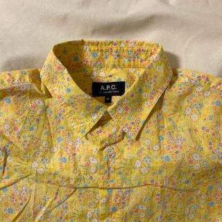 A.P.C - APC(FRA)ビンテージコットン総柄シャツの通販 by ... メンズ レディース 柄シャツ ストライプ 総柄 vintage アーペーセー