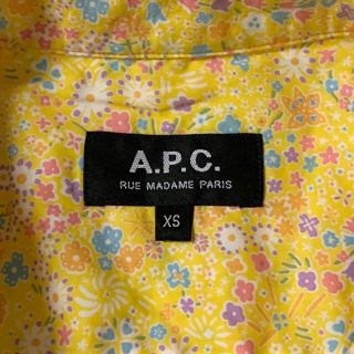 A.P.C - APC(FRA)ビンテージコットン総柄シャツの通販 by twister726's ... メンズ レディース 柄シャツ ストライプ 総柄 vintage アーペーセー