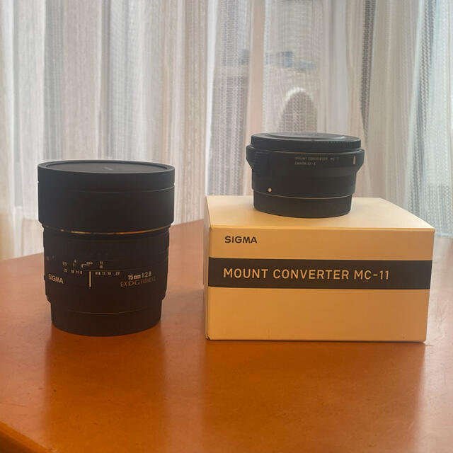シグマ15mmF2.8EXDG & マウントコンバーターMC-11 シグマ15mmF2.8EXDG & マウントコンバーターMC-11