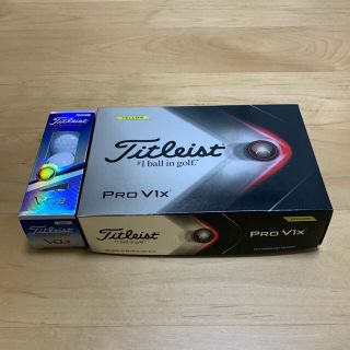 タイトリスト(Titleist)のTitleist（タイトリスト）Pro V1X 2021年モデル / イエロー(その他)