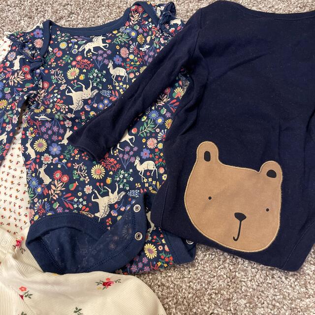 babyGAP(ベビーギャップ)のGAP ニット　カバーオール・ロンパース8枚セット　サイズ12-18m キッズ/ベビー/マタニティのベビー服(~85cm)(カバーオール)の商品写真