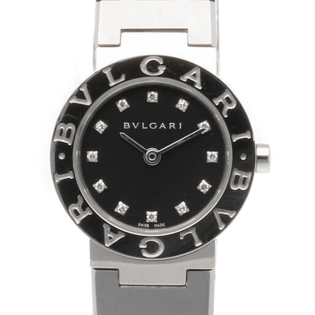 ブルガリ  ブルガリブルガリ 腕時計 ステンレススチール BB23 クオーツ レディース 1年保証  BVLGARI