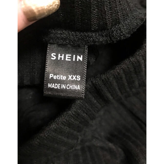 ZARA(ザラ)のSHEIN★リブフレアパンツ レディースのパンツ(カジュアルパンツ)の商品写真