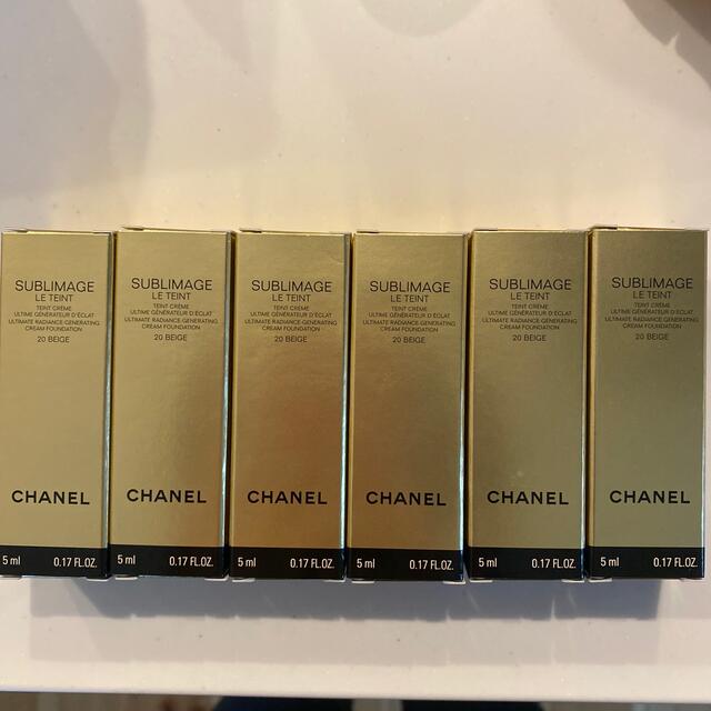 CHANEL(シャネル)のるったん様専用✨お取置き中シャネル　サブリマージュ　ルタン　ファンデーション コスメ/美容のベースメイク/化粧品(ファンデーション)の商品写真