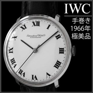 IWC - (670) IWC 手巻き 稼動品 全数字文字盤 1966年製 アンティーク ...