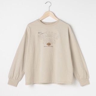 ポンポネット(pom ponette)のポンポネット新品新作タグ付きカレッジロゴプードルTシャツ150(Tシャツ/カットソー)