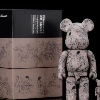 メディコムトイ(MEDICOM TOY)のBE@RBRICK 鳥獣人物戯画 第弍集 100% & 400%(フィギュア)