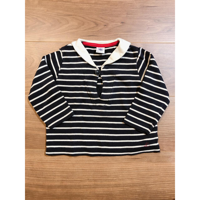 PETIT BATEAU(プチバトー)のプチバトー　マニリエール　セーラー キッズ/ベビー/マタニティのベビー服(~85cm)(ニット/セーター)の商品写真