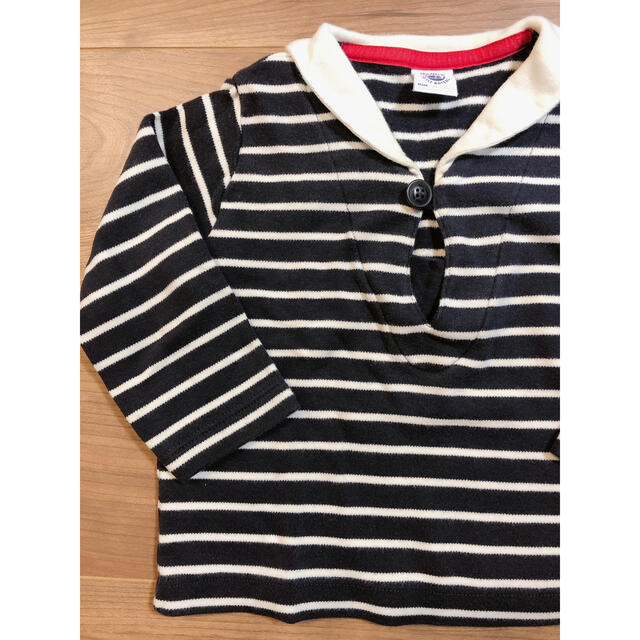 PETIT BATEAU(プチバトー)のプチバトー　マニリエール　セーラー キッズ/ベビー/マタニティのベビー服(~85cm)(ニット/セーター)の商品写真