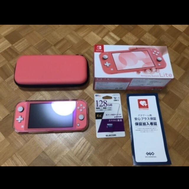 【あすつく】 Nintendo Switch - 【ちゃそ様】Nintendo Switch light ピンク 携帯用ゲーム機本体